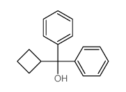 cyclobutyl-diphenyl-methanol结构式