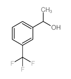 1-[3-(Trifluoromethyl)phenyl]ethanol Structure