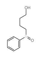 4-(benzenesulfinyl)butan-1-ol Structure