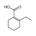 2-ethylcyclohexene-1-carboxylic acid结构式
