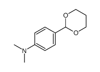 4-(1,3-dioxan-2-yl)-N,N-dimethylaniline结构式