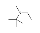 N-ethyl-N,2-dimethylpropan-2-amine Structure