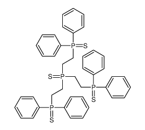 tris(2-diphenylphosphinothioylethyl)-sulfanylidene-λ5-phosphane Structure
