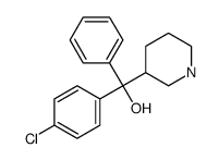 1-azabicyclo[2.2.2]octan-3-yl-(4-chlorophenyl)-phenylmethanol Structure