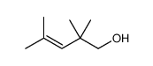 2,2,4-trimethylpent-3-en-1-ol结构式