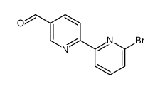 6-BROMO-2,2'-BIPYRIDINE-5-CARBOXALDEHYDE Structure