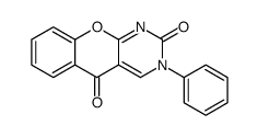 3-phenylchromeno[2,3-d]pyrimidine-2,5-dione结构式