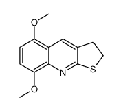 5,8-dimethoxy-2,3-dihydrothieno[2,3-b]quinoline Structure