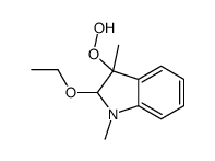 2-ethoxy-3-hydroperoxy-1,3-dimethyl-2H-indole Structure