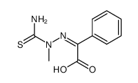 Benzoylameisensaeure-<2-methyl-thiosemicarbazon>结构式