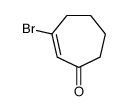 3-bromocyclohept-2-en-1-one结构式