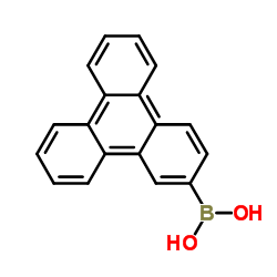 Triphenylen-2-ylboronic acid Structure