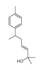 2-methyl-6-(4-methylphenyl)hept-3-en-2-ol Structure
