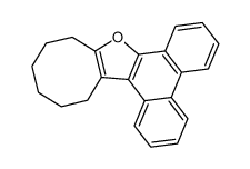 10,11,12,13,14,15-hexahydrocycloocta[b]phenanthro[9,10-d]furan Structure