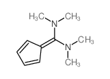 Fulvene, 6,6-bis(dimethylamino)- structure