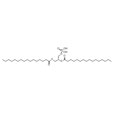 1,2-二棕榈酰基-sn-甘油3-磷酸酯图片