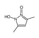 1-hydroxy-3,5-dimethyl-1H-pyrazole 2-oxide Structure