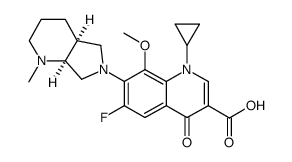 N-Methyl Moxifloxacin Structure