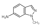 1-甲基-6-氨基-1H-吲唑结构式