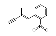 (R,S)-2-cyano-3-(2'-nitrophenyl)propene Structure