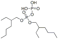 Diphosphoric acid, bis(2-ethylhexyl) ester structure