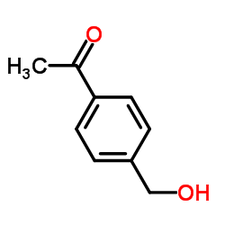 1-(4-Hydroxymethylphenyl)ethanone Structure