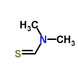 Dimethylthioformamide Structure