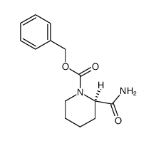 (r)-1-cbz-2-piperidinecarboxamide Structure