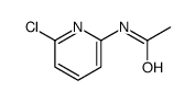 N-(6-CHLORO-2-PYRIDINYL)-ACETAMIDE结构式