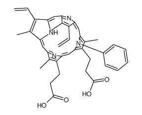N-phenylprotoporphyrin IX Structure
