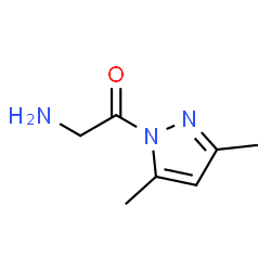 Pyrazole,1-glycyl-3,5-dimethyl- (3CI)结构式