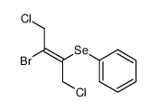 (E)-2-(Phenylseleno)-3-bromo-1,4-dichlorobut-2-ene结构式