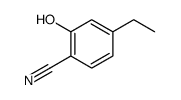 4-乙基-2-羟基苯甲腈结构式