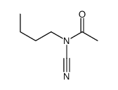 N-butyl-N-cyanoacetamide Structure