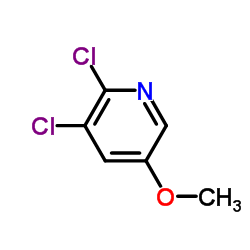 2,3-Dichloro-5-methoxypyridine Structure