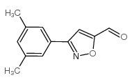 3-(3,5-dimethylphenyl)-1,2-oxazole-5-carbaldehyde Structure