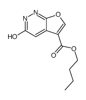 butyl 3-oxo-2H-furo[2,3-c]pyridazine-5-carboxylate结构式