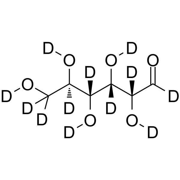 葡萄糖 d12-1结构式