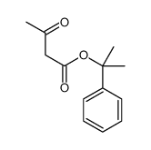 2-phenylpropan-2-yl 3-oxobutanoate结构式