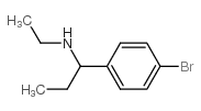 1-(4-bromophenyl)-N-ethylpropan-1-amine Structure