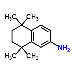 5,6,7,8-四氢-5,5,8,8-四甲基-2-萘胺结构式