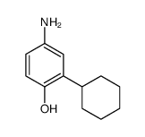 4-Amino-2-cyclohexylphenol Structure