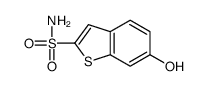 6-hydroxy-1-benzothiophene-2-sulfonamide结构式