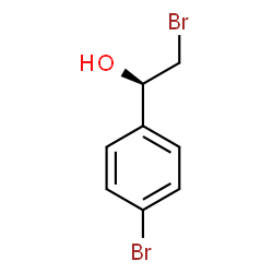 (R)-2-bromo-1-(4-bromophenyl)ethanol Structure