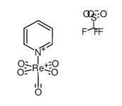 [Re(CO)5(py)]OTf Structure