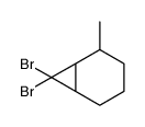 7,7-dibromo-5-methylbicyclo[4.1.0]heptane结构式