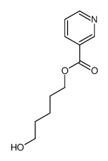 5-hydroxypentyl pyridine-3-carboxylate Structure