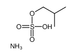 azanium,2-methylpropyl sulfate结构式