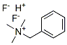 benzyltrimethylammonium hydrogen difluoride Structure