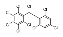 1,2,3,4,5-pentachloro-6-[chloro-(2,4,6-trichlorophenyl)methyl]benzene Structure